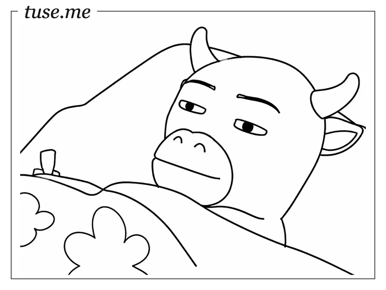 涂色画