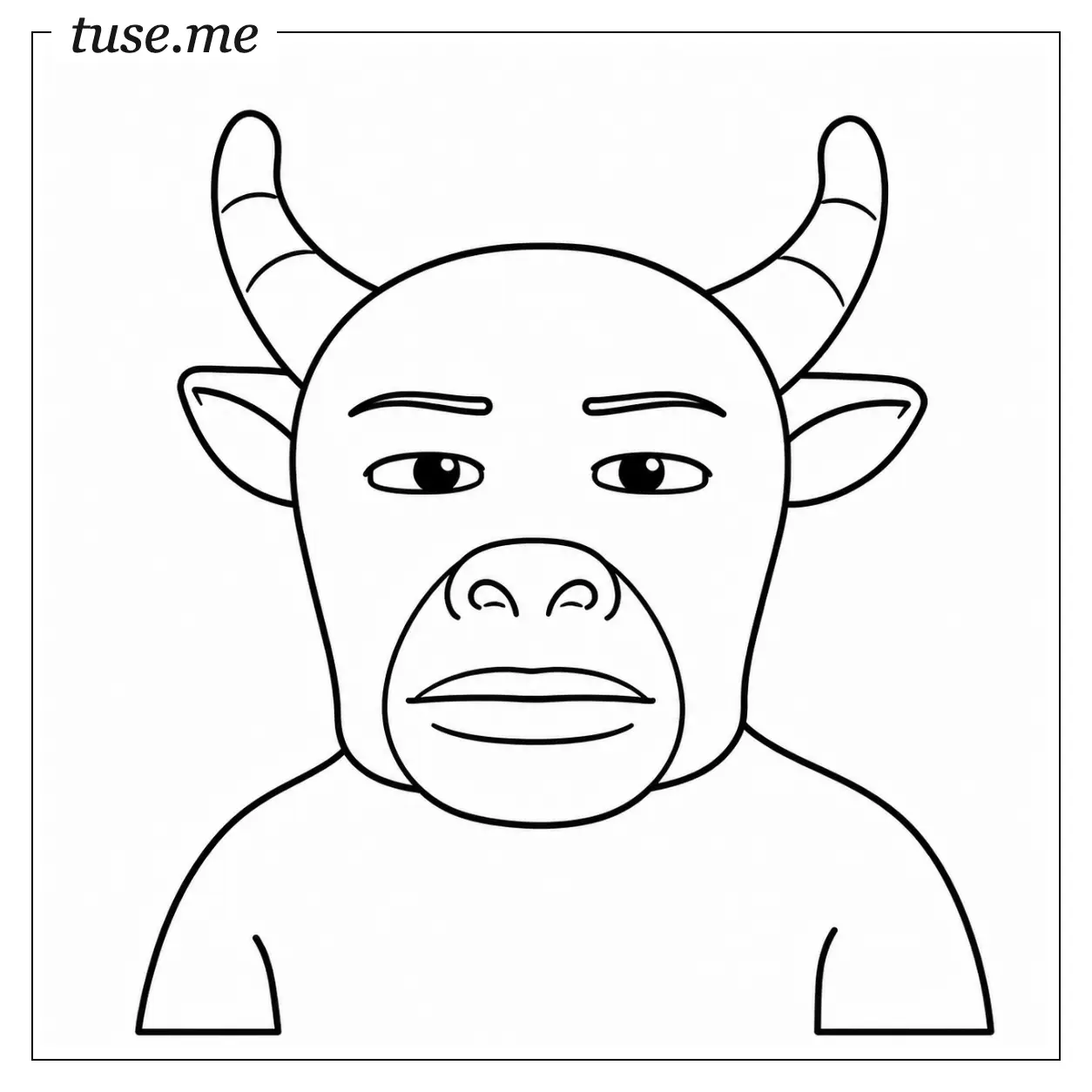 涂色画
