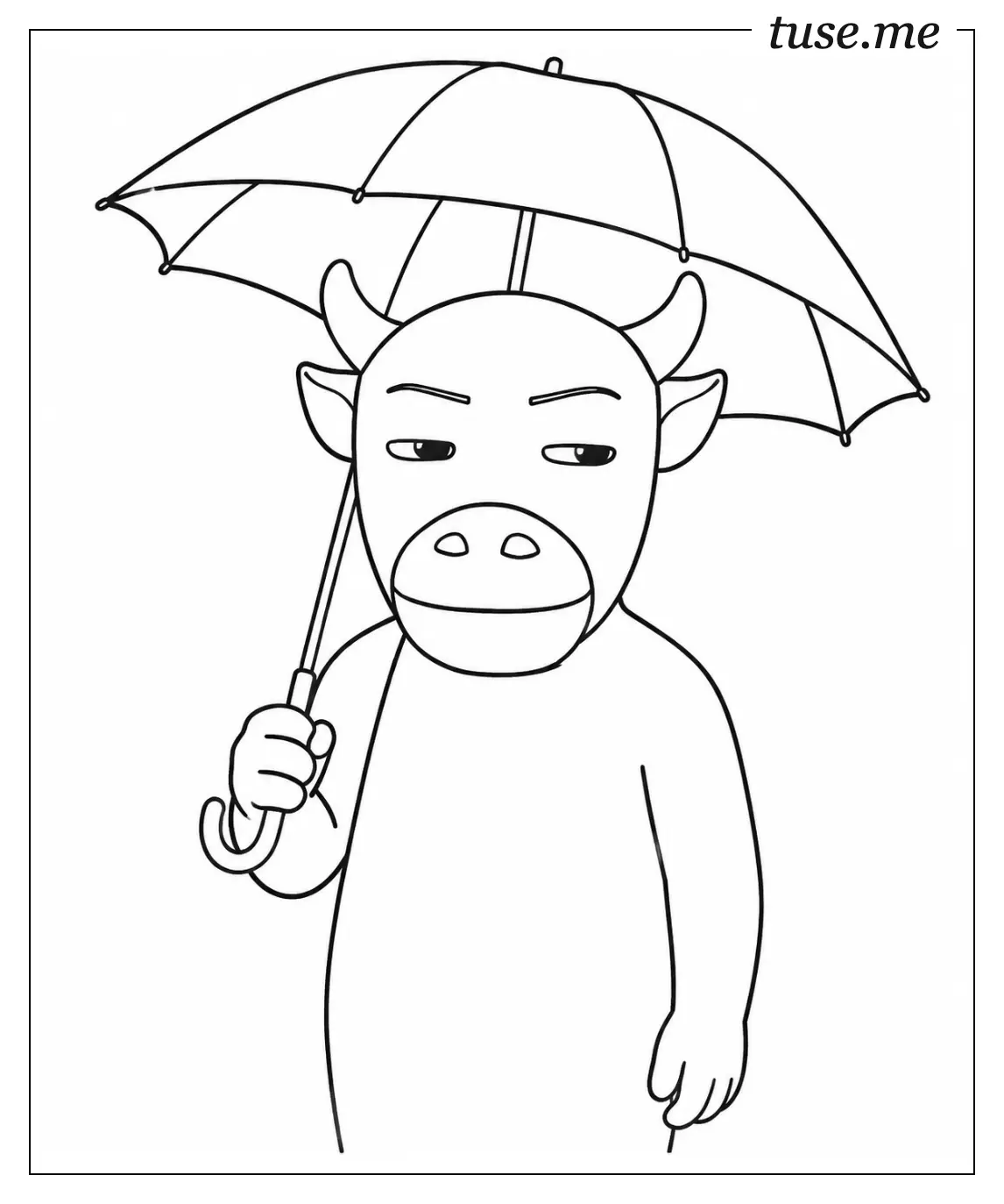 涂色画